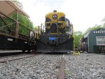 D&H 4085 being restored